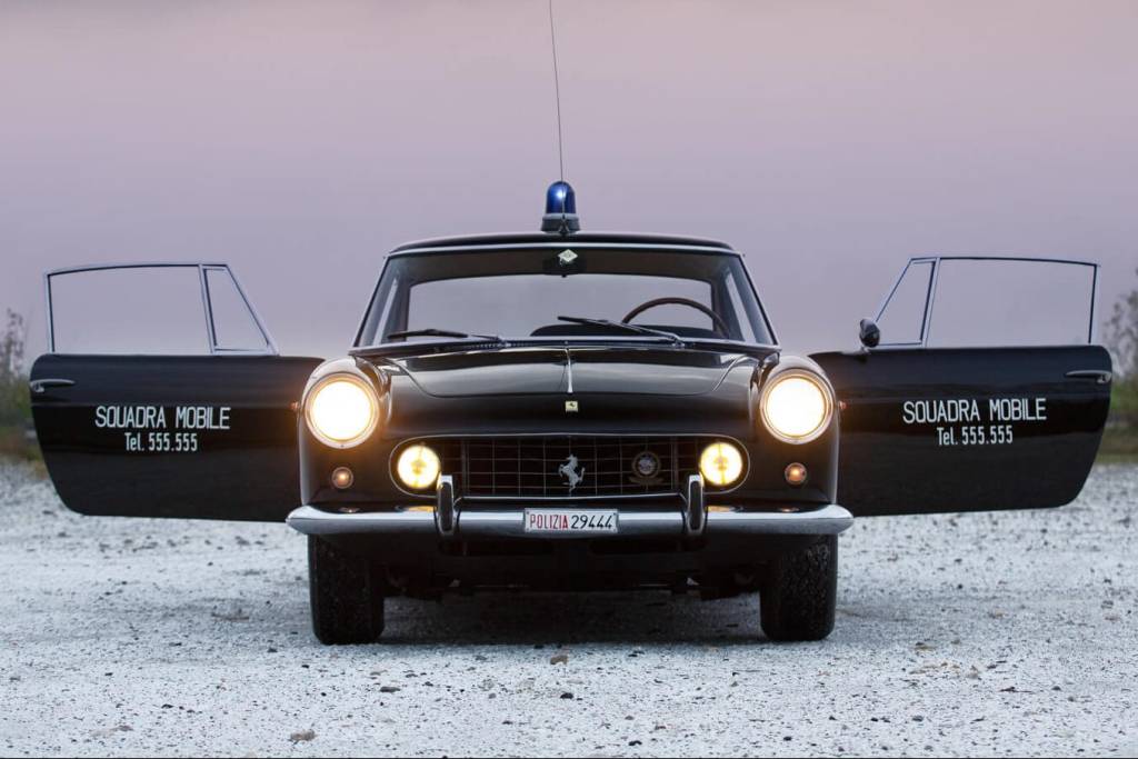 Esta Ferrari era a viatura mais temida por bandidos da Itália nos anos 60