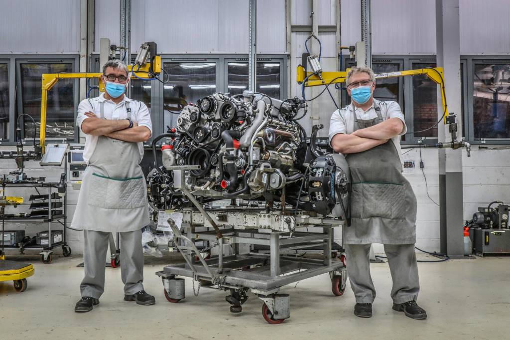 Motor V8 mais antigo do mundo é Bentley de 1959 e só saiu de linha agora