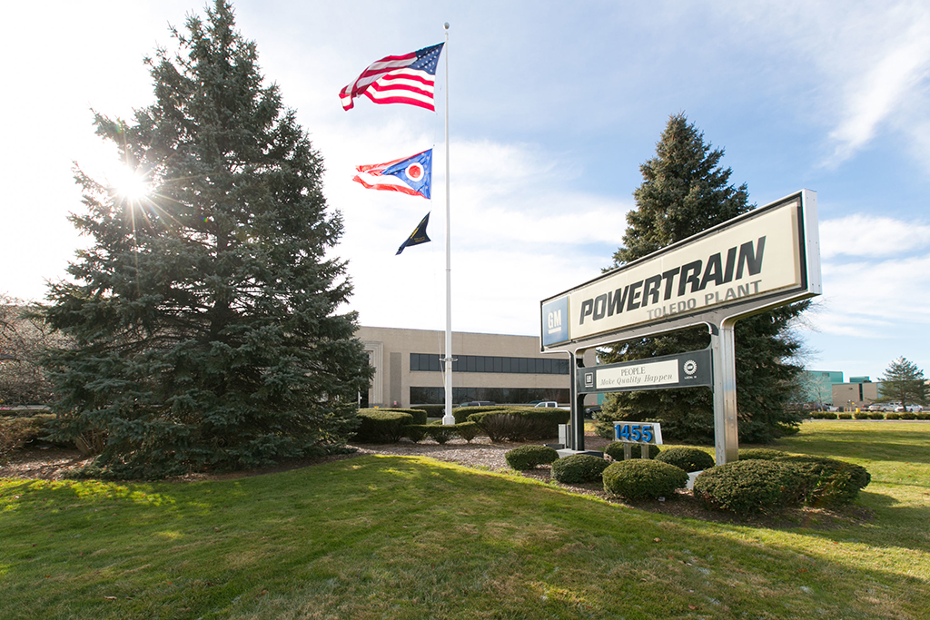 Fábrica da General Motors em Toledo, Ohio, nos EUA Fábrica da General Motors em Toledo, Ohio, nos EUA
