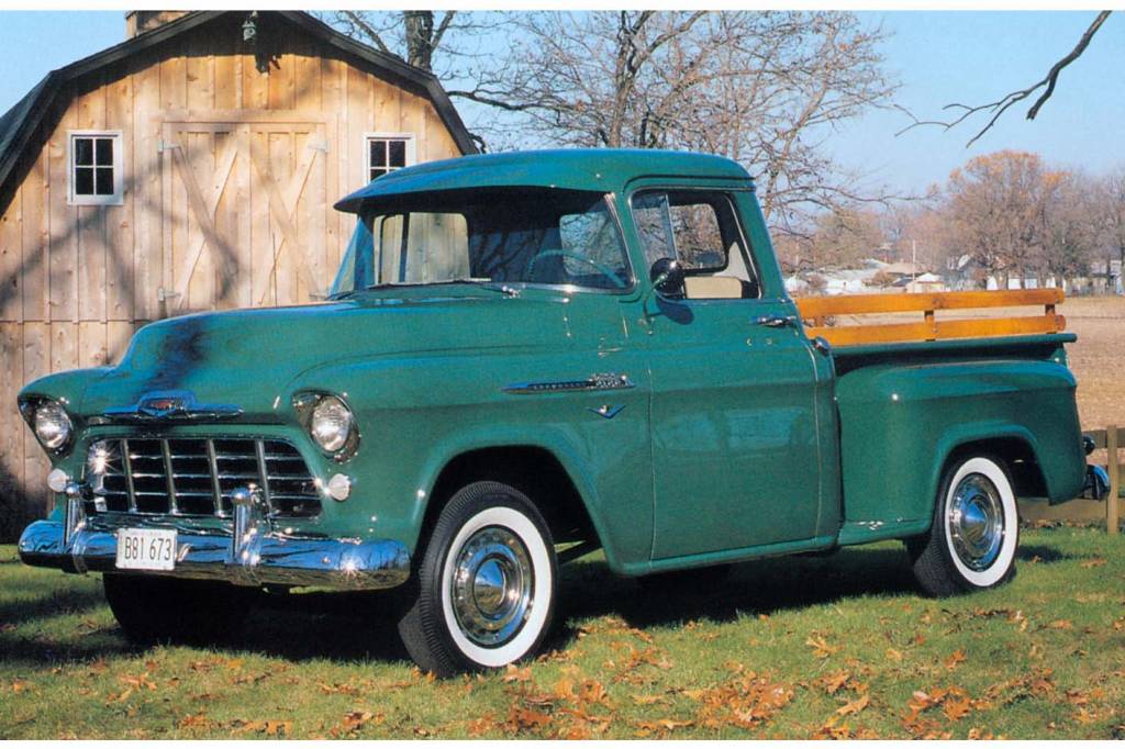 Chevrolet-3100-frente-1955 Chevrolet-3100-frente-1955