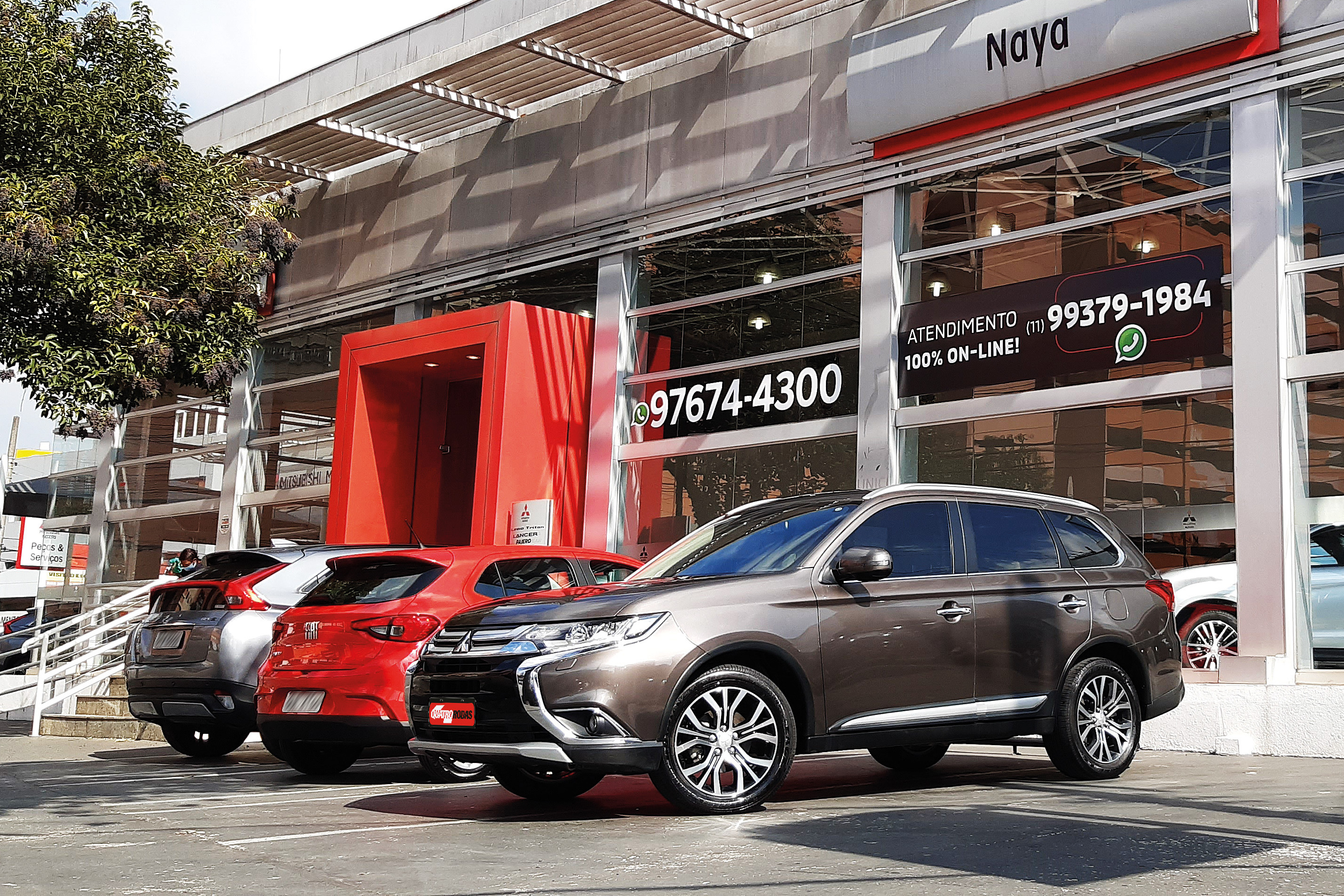 Longa Duração: Mitsubishi Outlander chega aos 40.000 km sem freio traseiro