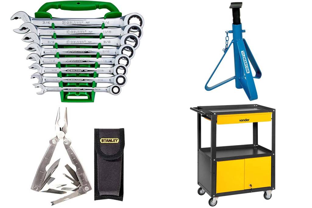 QUATRO RODAS lista presentes para ajudar seu pai a ter uma oficina em casa