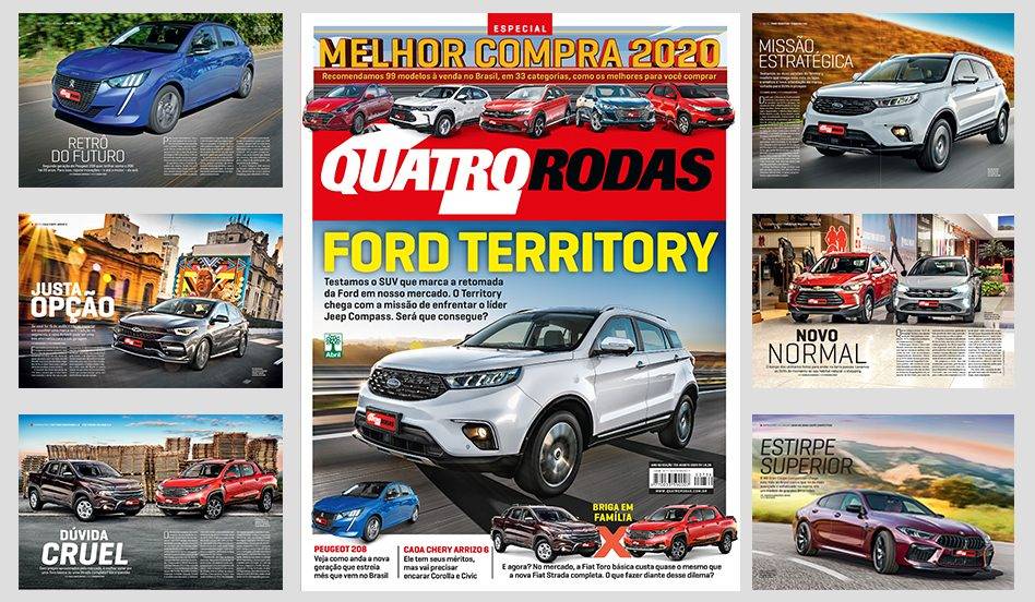 QUATRO RODAS de agosto: testamos o Territory, o SUV anti-Compass da Ford