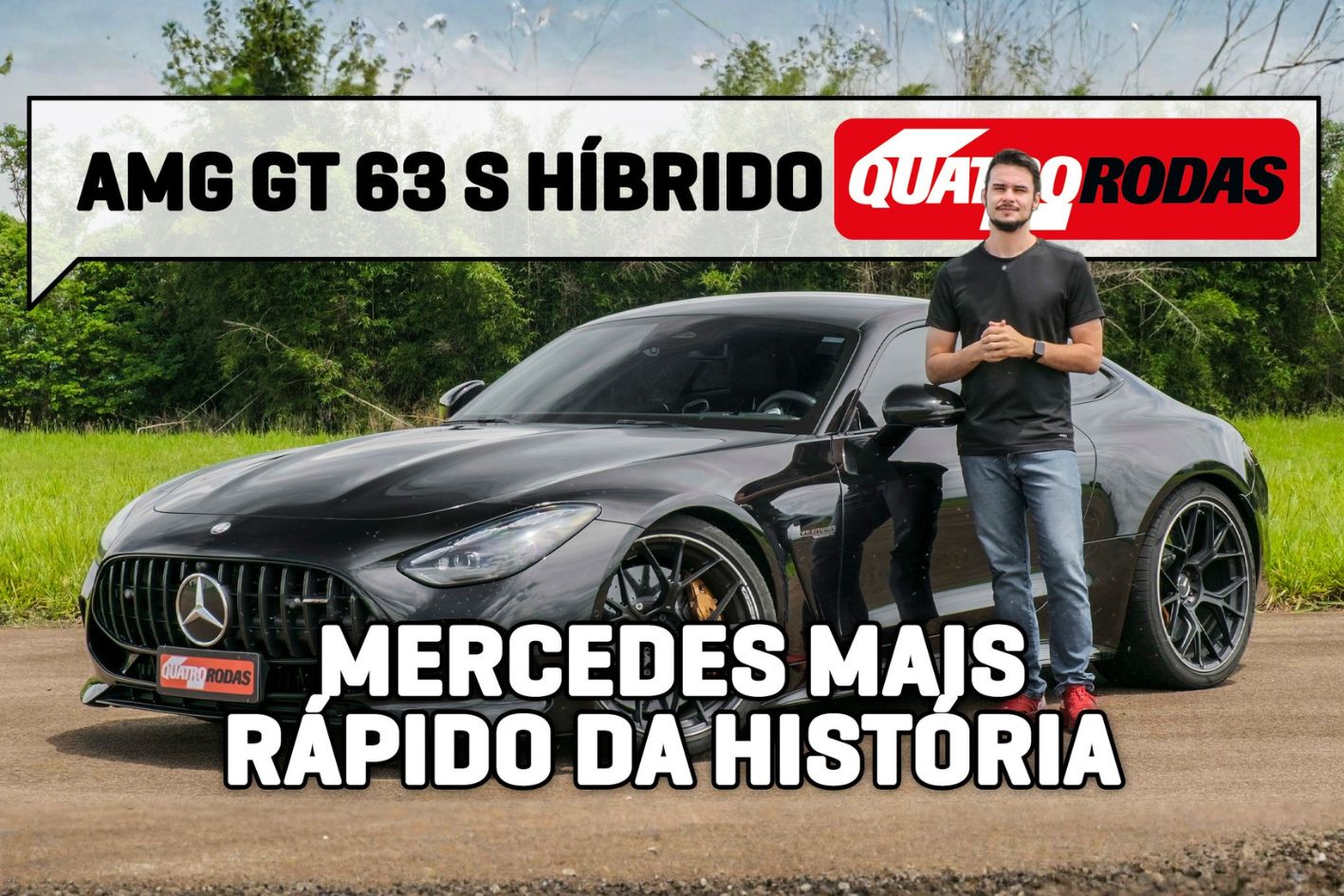 Mercedes-AMG GT 63 S é híbrido ABSURDO que NÃO FAZ QUESTÃO de economizar