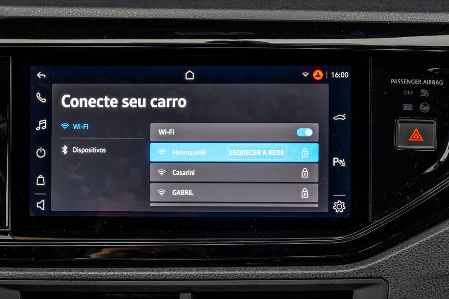Após apagar a rede da memória da central é possível fazer a conexão Após apagar a rede da memória da central é possível fazer a conexão
