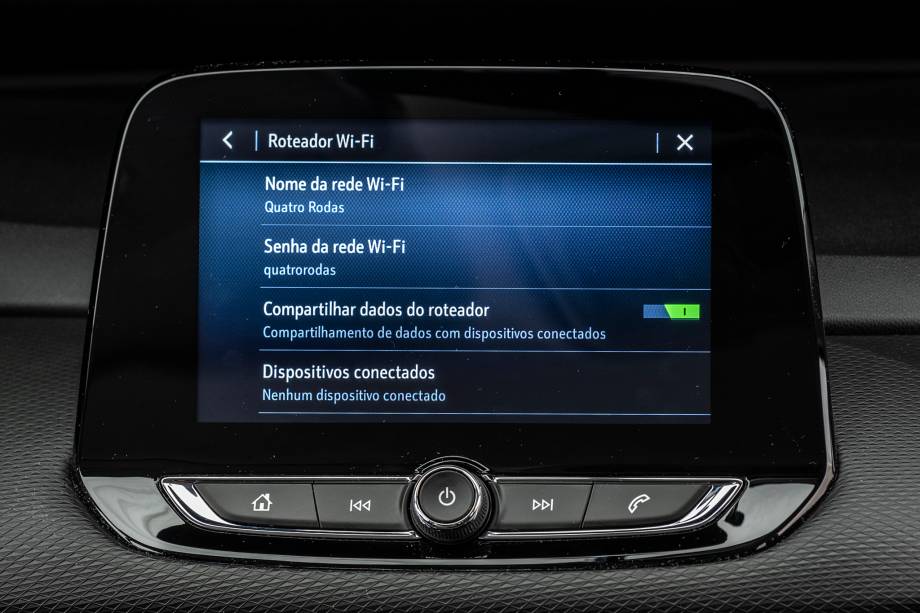 Rede WiFi é o grande diferencial da central Chevrolet, mas serviço é pago