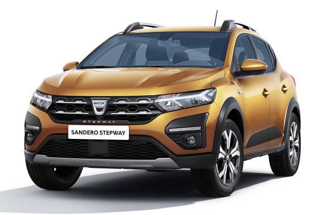Para-choques são exclusivos no Stepway Para-choques são exclusivos no Stepway