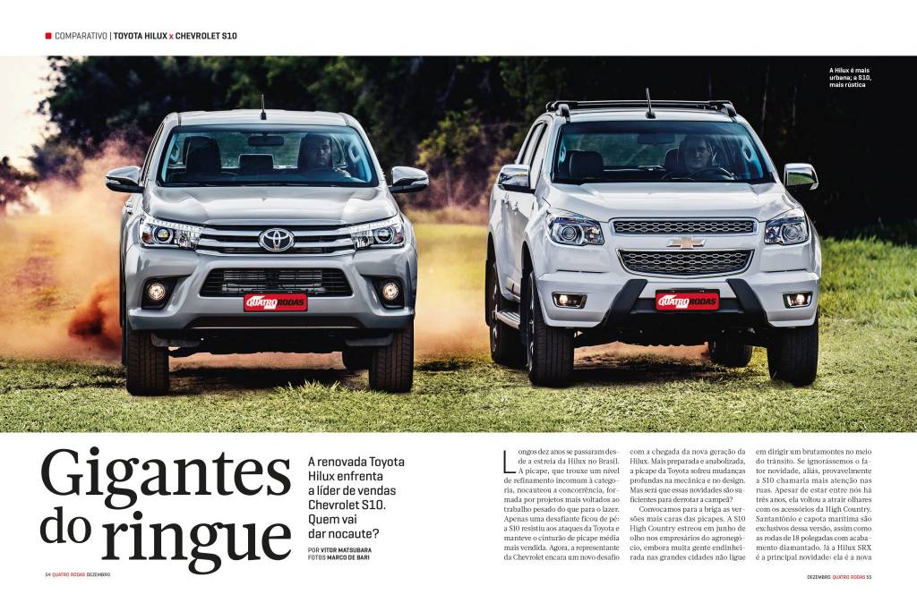 Matéria Hilux 2015 Matéria Hilux 2015