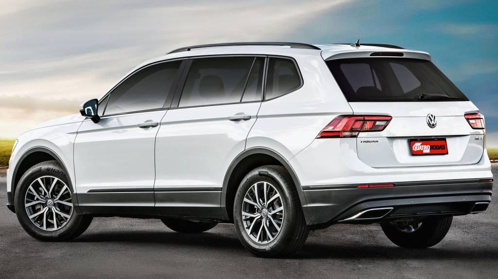 Volkswagen Tiguan Sedento pelo posto de rei dos SUVs — atualmente do Compass — o Tiguan pode ser alugado por dois anos, na versão Comfortline