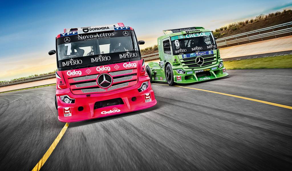 Como é pilotar os caminhões de 1.200 cv e R$ 800.000 da Copa Truck