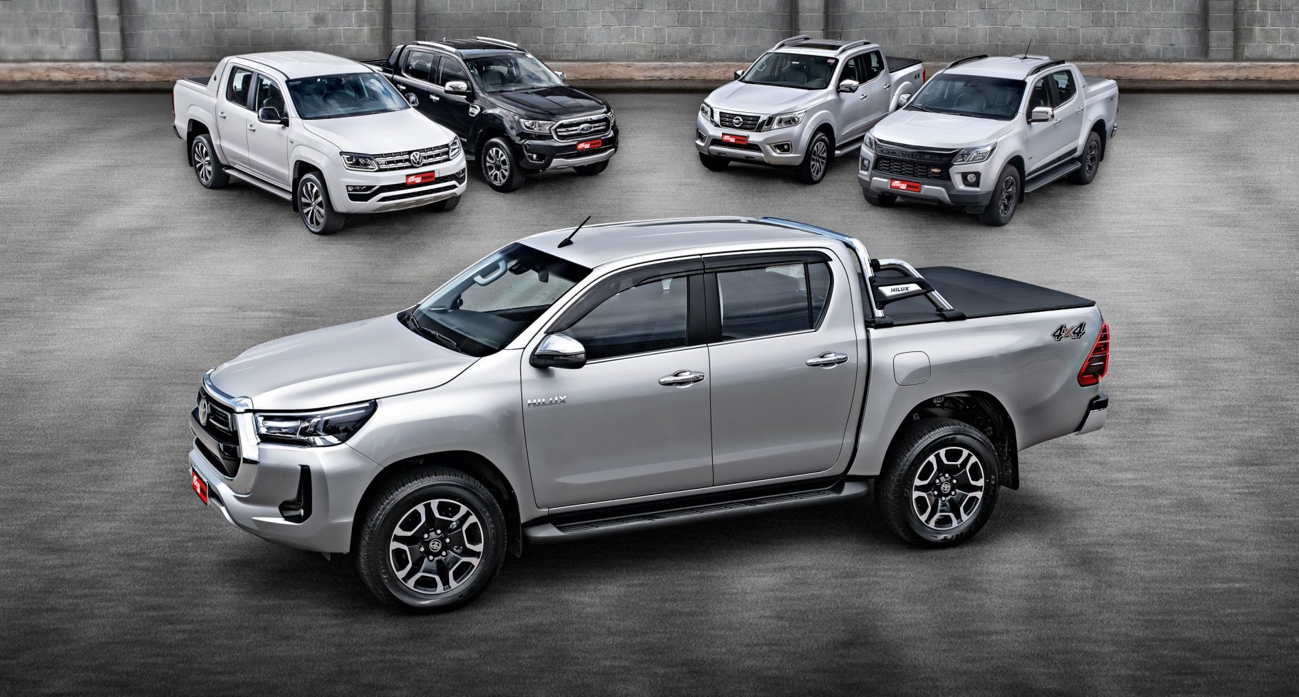Nova Hilux 2021 encara S10, Frontier, Ranger e Amarok
