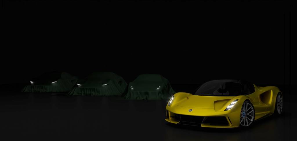 Lotus_Sports_Car_Series O Evija já foi revelado. Entre os três segredos, há o Type 131