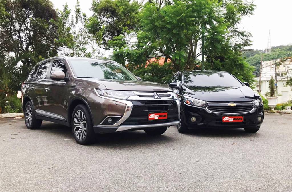 Nem sempre é fácil abastecer o Mitsubishi Outlander com motor turbodiesel