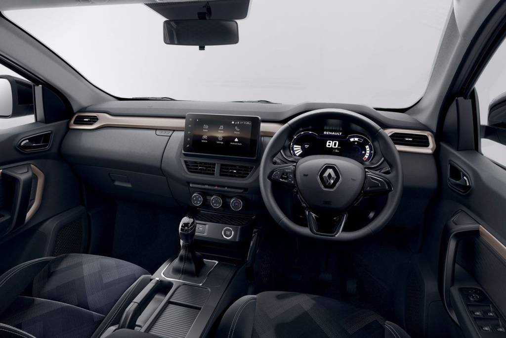 Renault Kiger 2022 Interior do Renault Kiger indiano