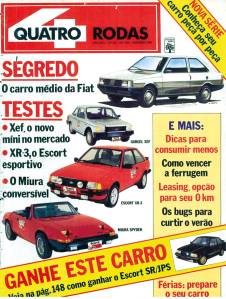 Capa Quatro Rodas 1983