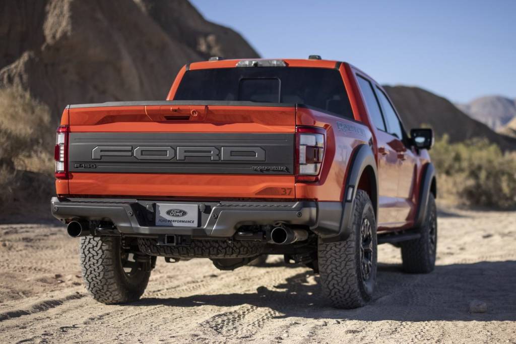 Ford F-150 Raptor Traseira de Ford F-150 Raptor