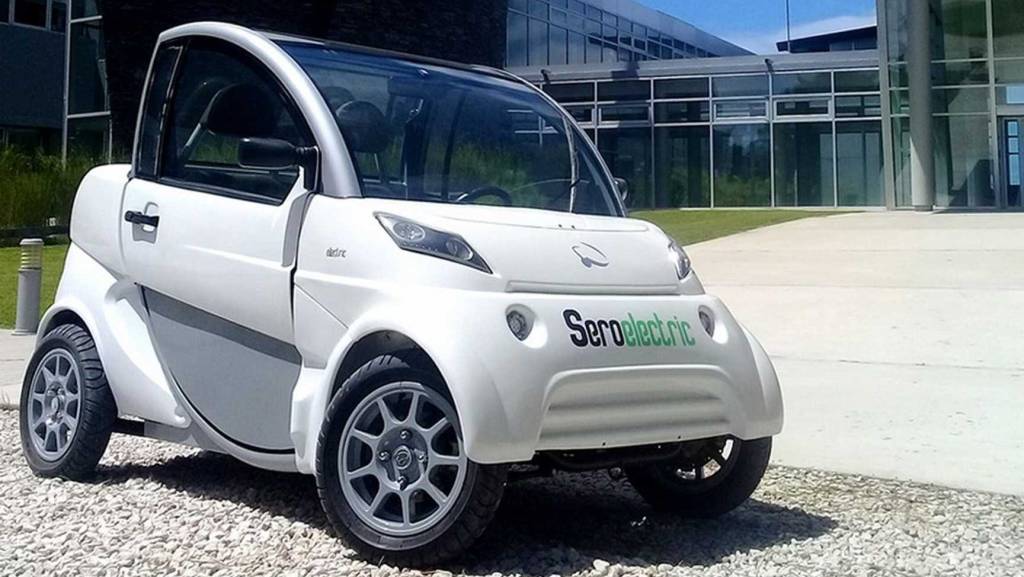 Sero Eletric Sedã Sero eletric sedã que será produzido no Brasil. Carro elétrico nacional.