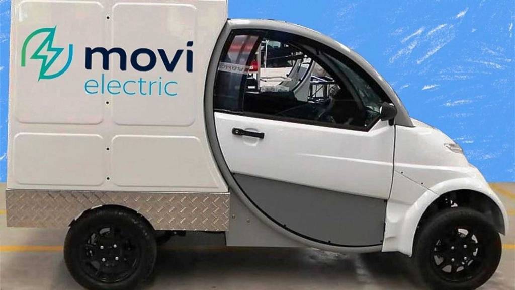 Protótipo Movi Eletric Carga baú Protótipo Movi Eletric Carga baú