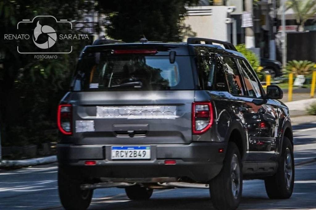 Flagra Ford Bronco Sport Ford Bronco Sport Flagrado rodando por São Paulo
