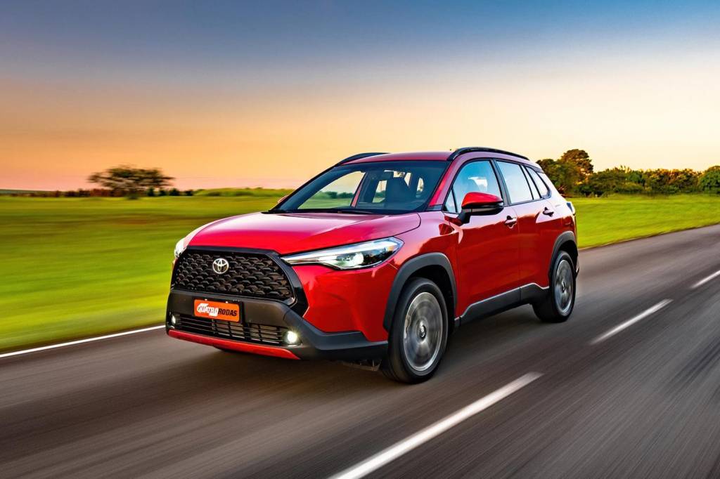 Novo para-choque antecipa versão esportiva do Toyota Corolla Cross