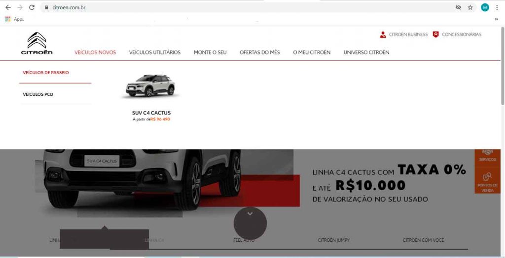 Fim da linha Citroen C3 Fim da linha Citroen C3