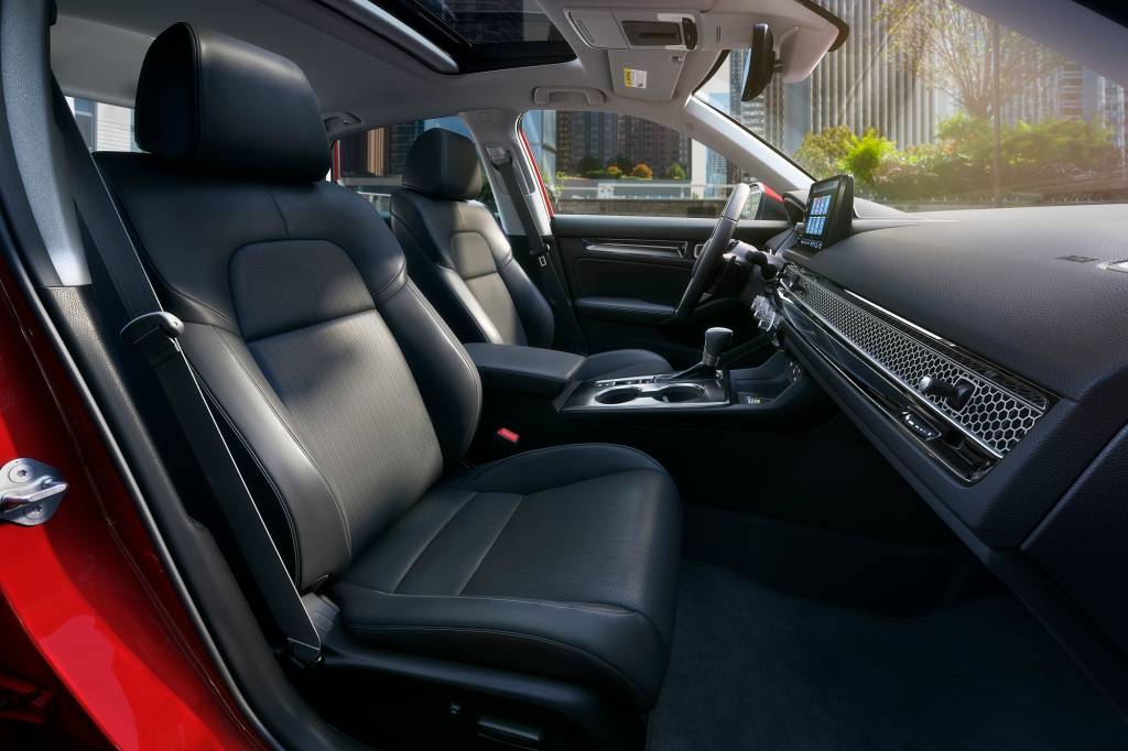 Interior do novo Honda Civic Sport 2022