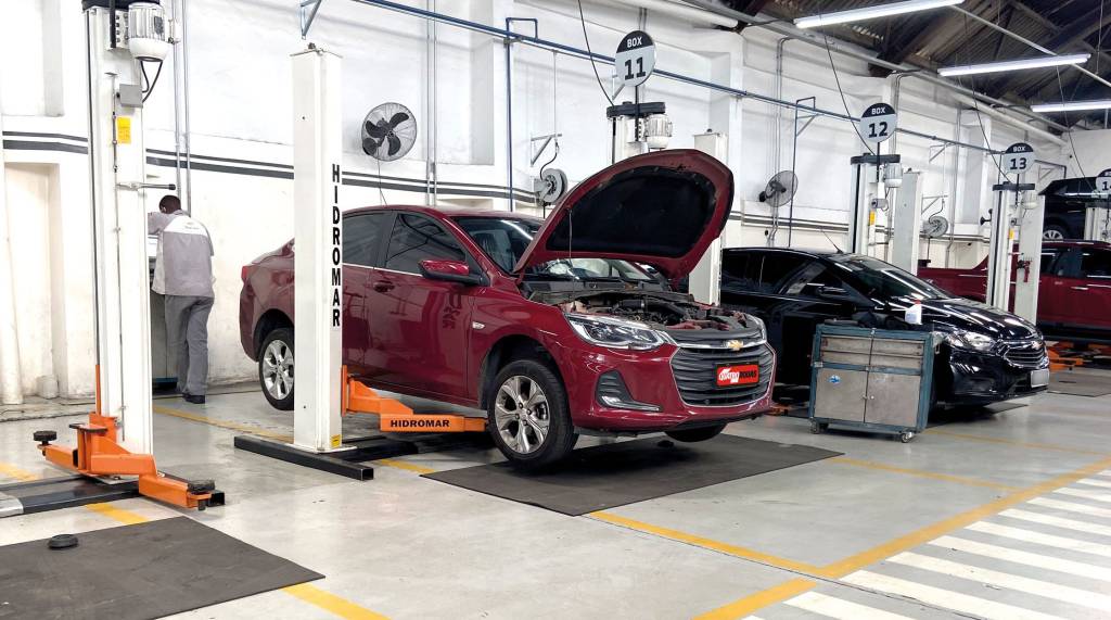 Erros se repetem na revisão de 50.000 km do Chevrolet Onix Plus