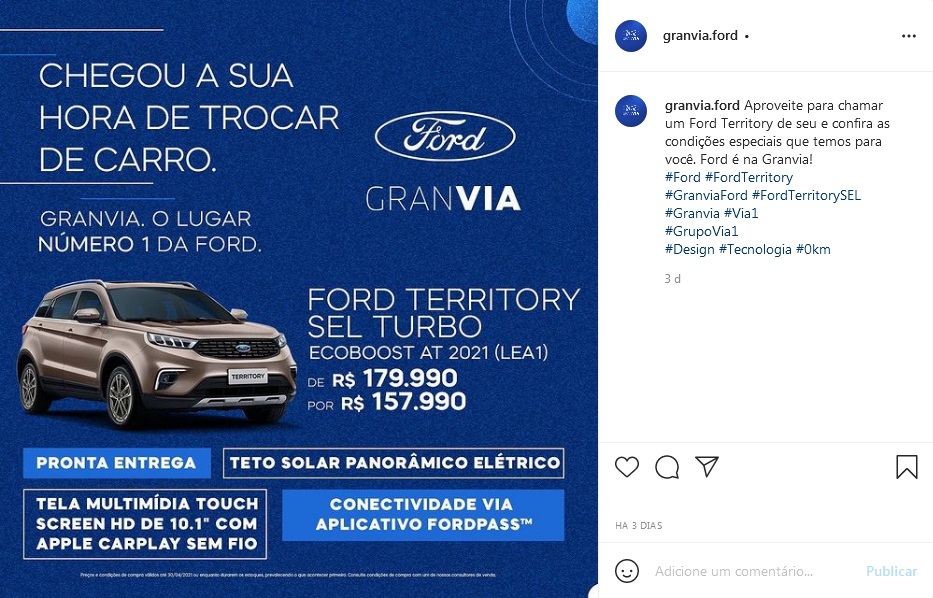 Ford Territory desconto 1 Ford Territory desconto 1