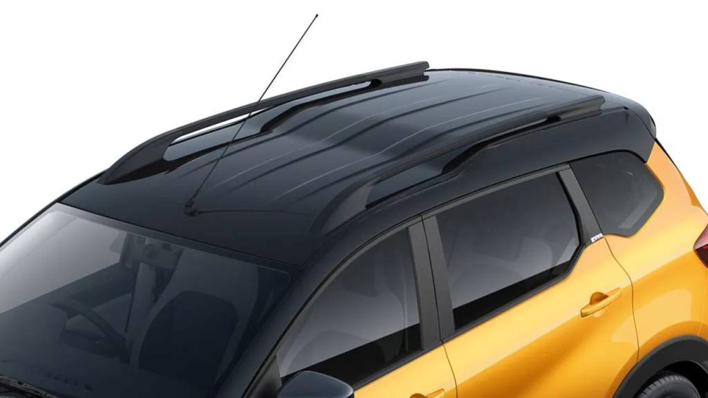 Renault Triber 2021 (5) Teto preto dá ares mais ousados ao utilitário