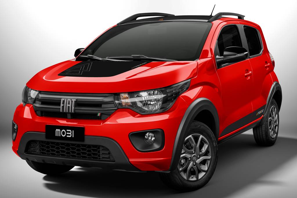 Fiat Mobi Trekking 2022 Fiat Mobi Trekking 2022 frente 342