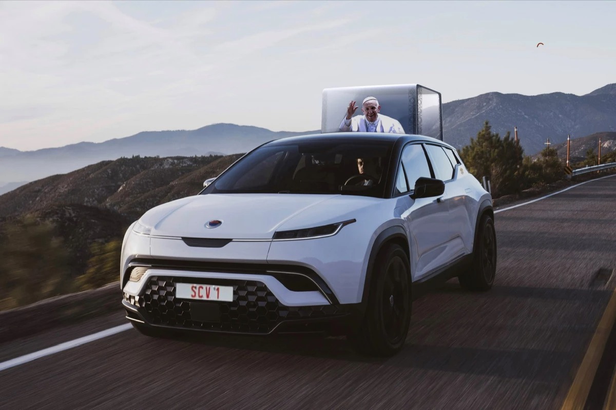 Primeiro papamóvel elétrico será um SUV da Fisker e estreia em 2022