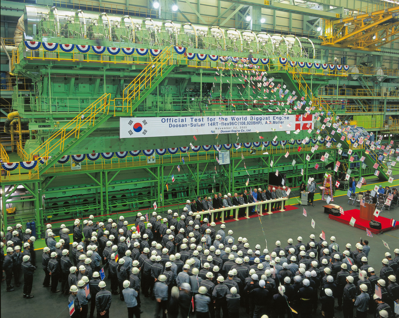 maior motor diessel do mundo