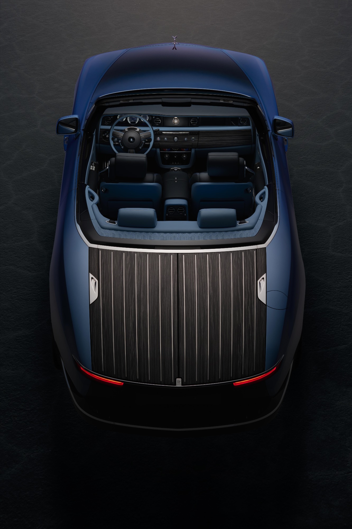 Boat Tail vis&atilde;o superior