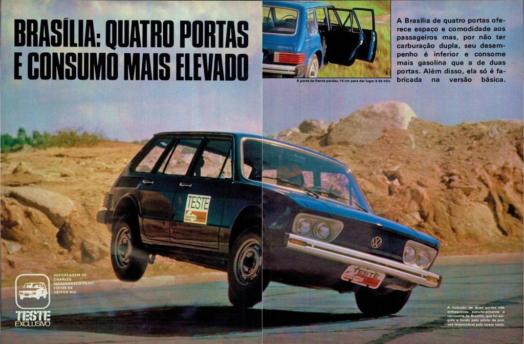 A vez que quase capotamos uma Volkswagen Brasilia para ter a foto perfeita