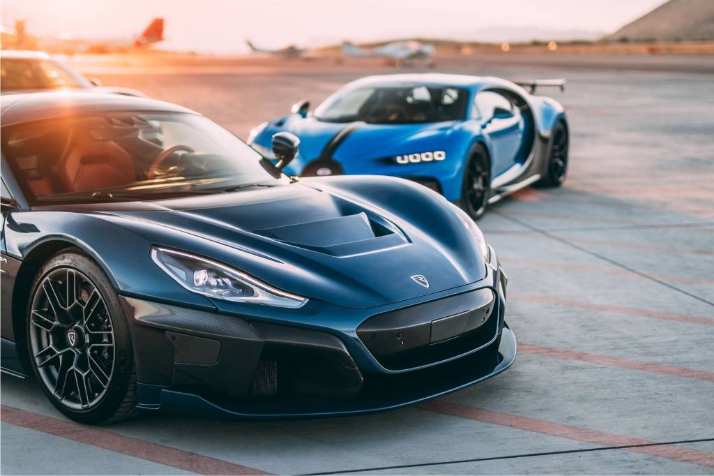 Bugatti e Rimac terão joint venture para desenvolver hipercarros elétricos
