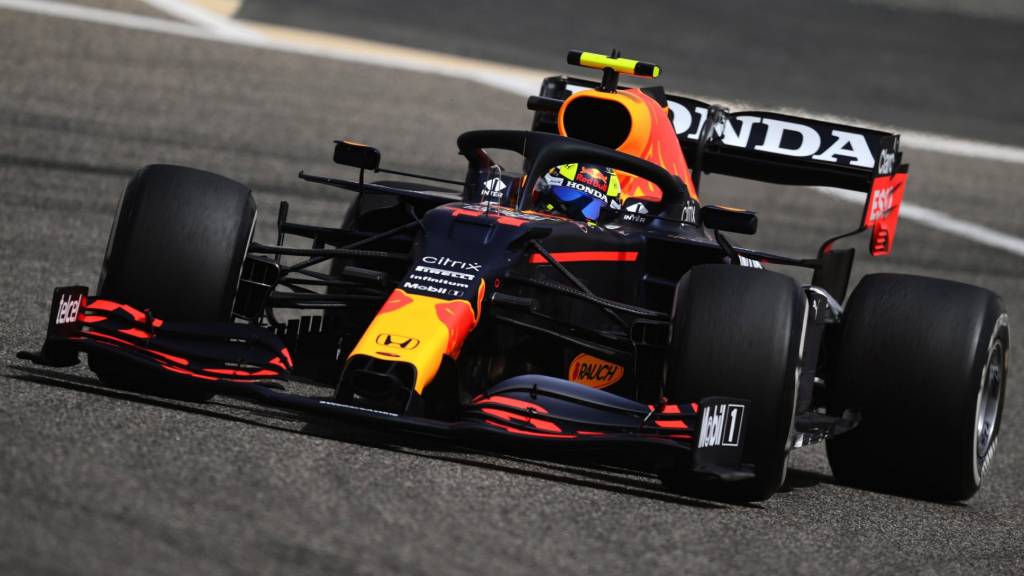 Red Bull de Sérgio Pérez Red Bull de Sergio Pérez vista de frente
