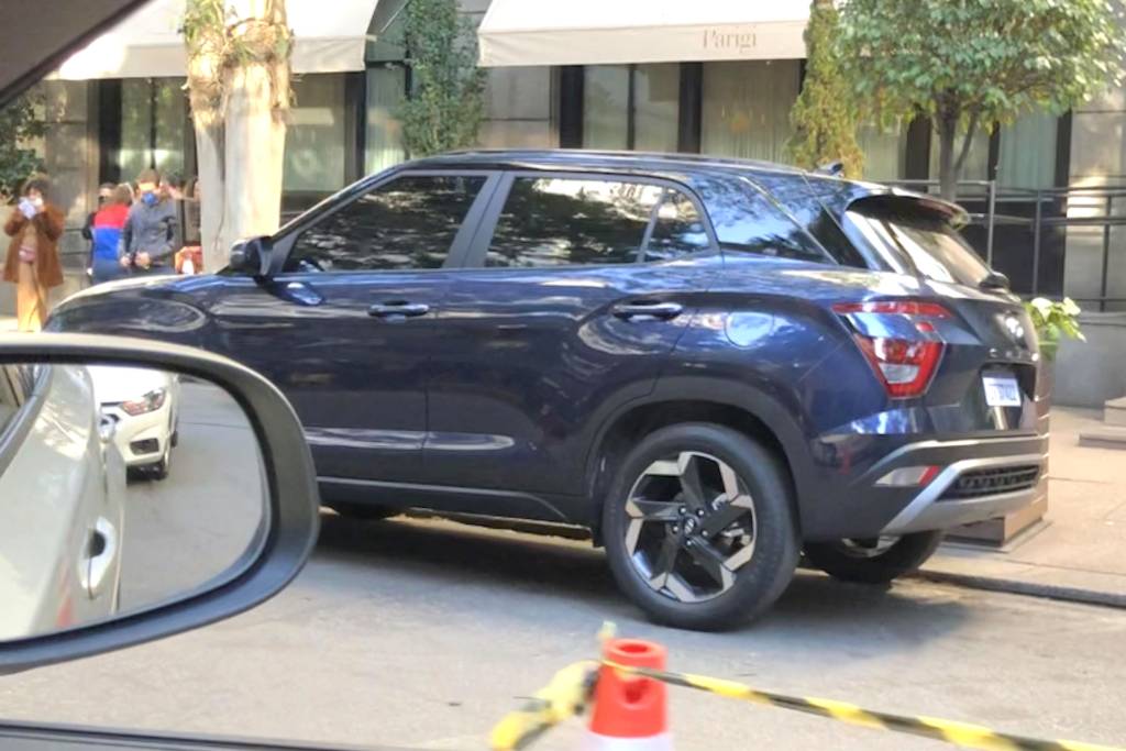 Hyundai Creta 2022 flagra (3) Hyundai Creta 2022 flagra