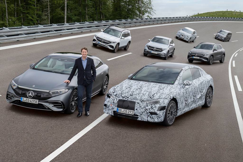 Mercedes mostra projeto de carro elétrico com 1.000 km de autonomia