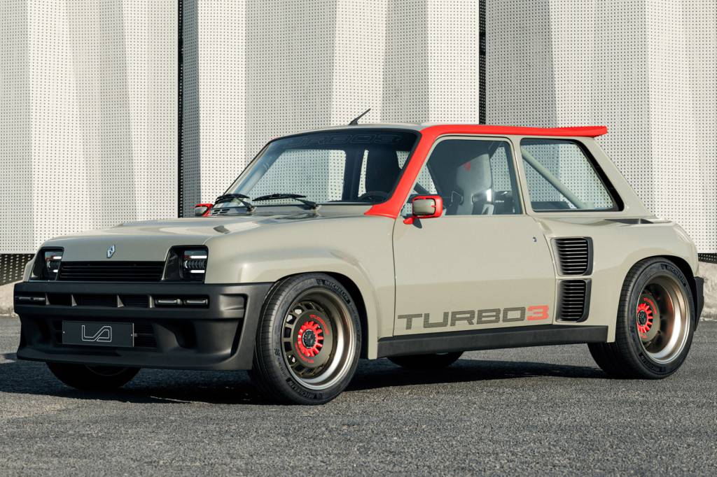 Renault 5 Turbo 3 é hot hatch ‘antigo’ modernizado e com mais de 400 cv
