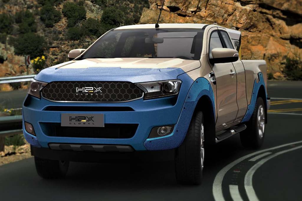 Ford Ranger a hidrogênio leva ainda mais carga e emite apenas água