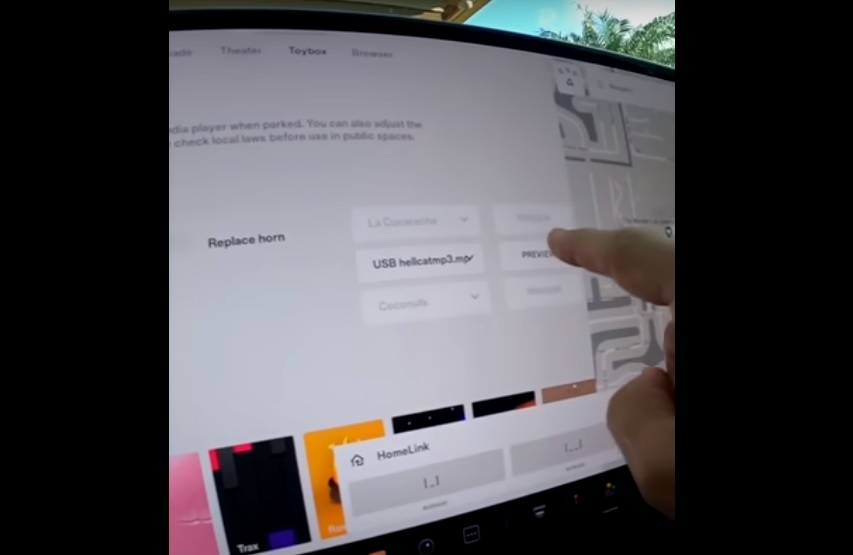 painel tesla Tesla Model S