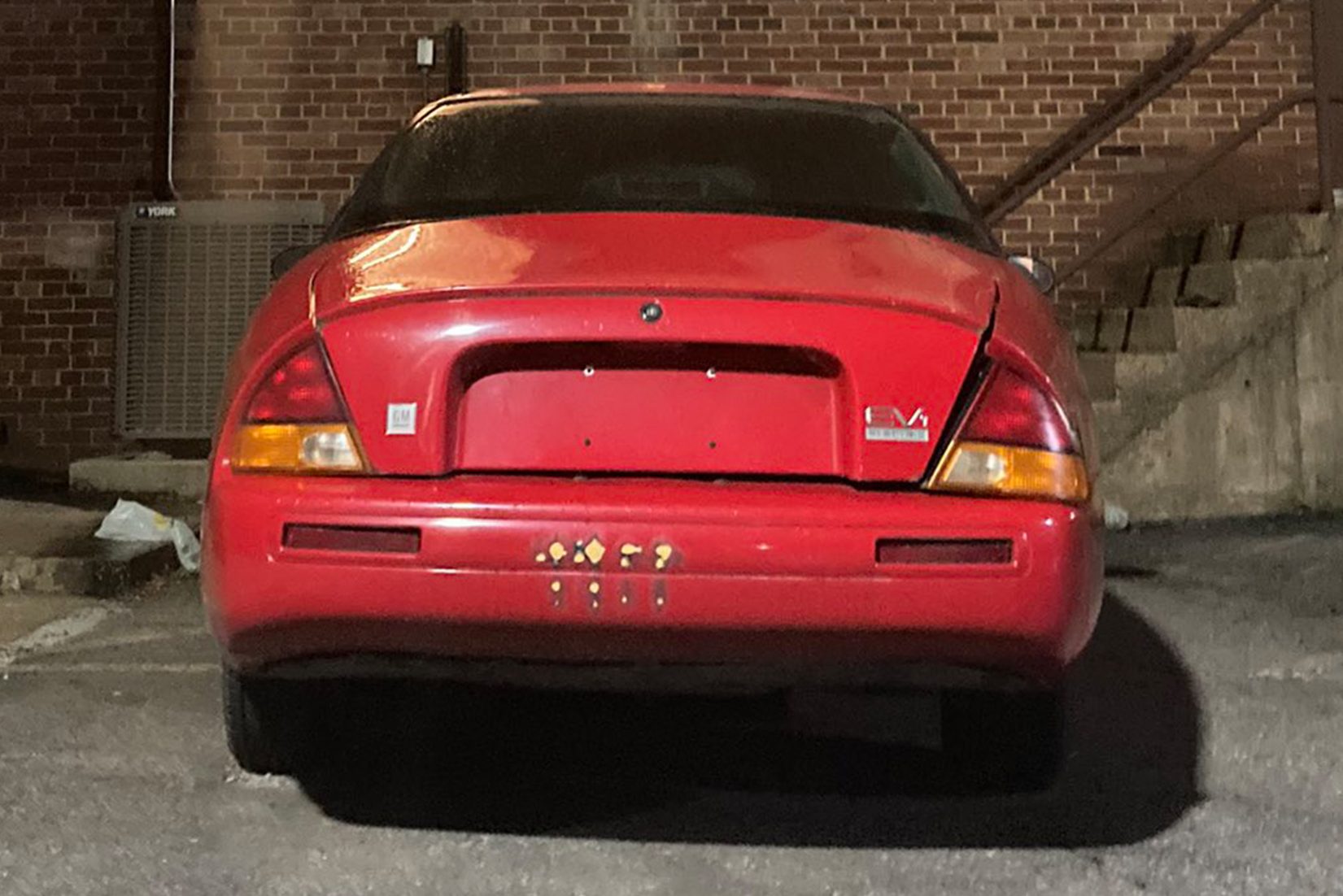 EV1 abandonado em washington