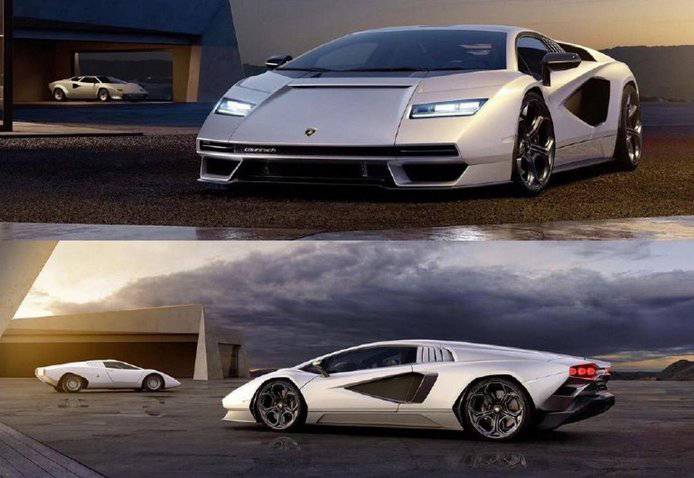 Vazou! Este é o visual do novo Lamborghini Countach LPI 800-4