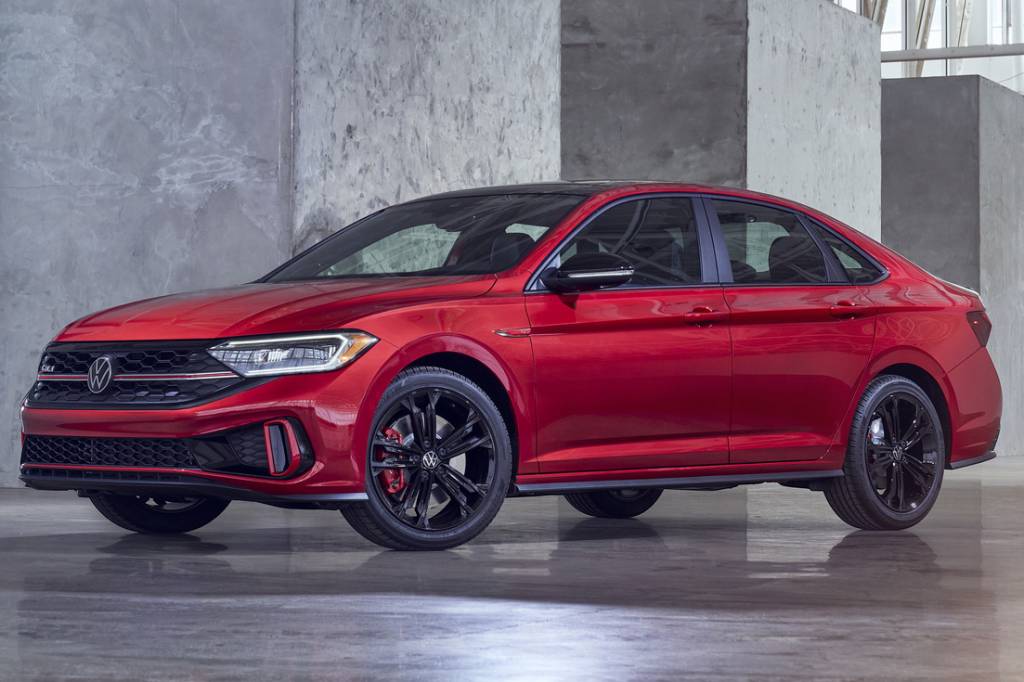 VW JETTA 2022 11 Dianteira do novo Jetta GLI, previsto para o segundo semestre de 2022 para o Brasil