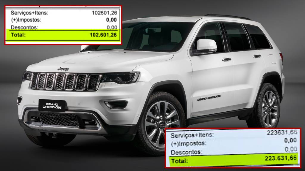 Problemas ocorrem em Jeep Grand Cherokee da geração mais recente à venda no Brasil, fabricadas a partir de 2010