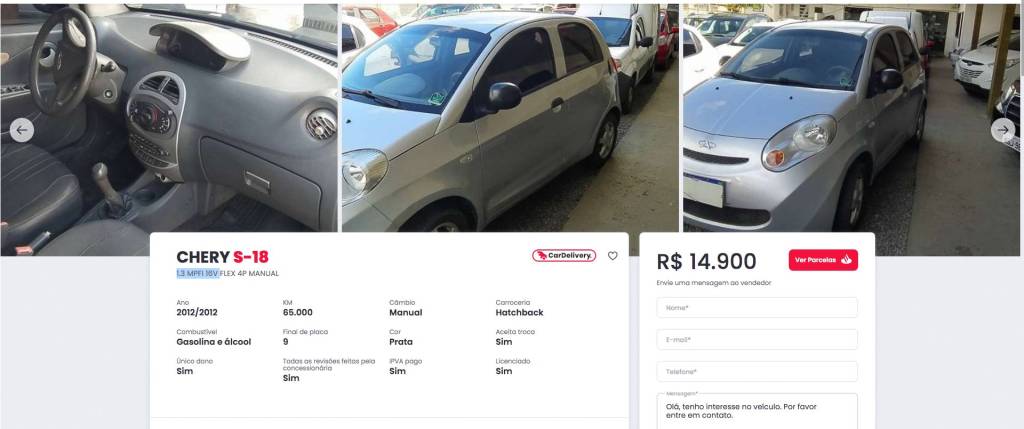 Print Chery Chery S-18