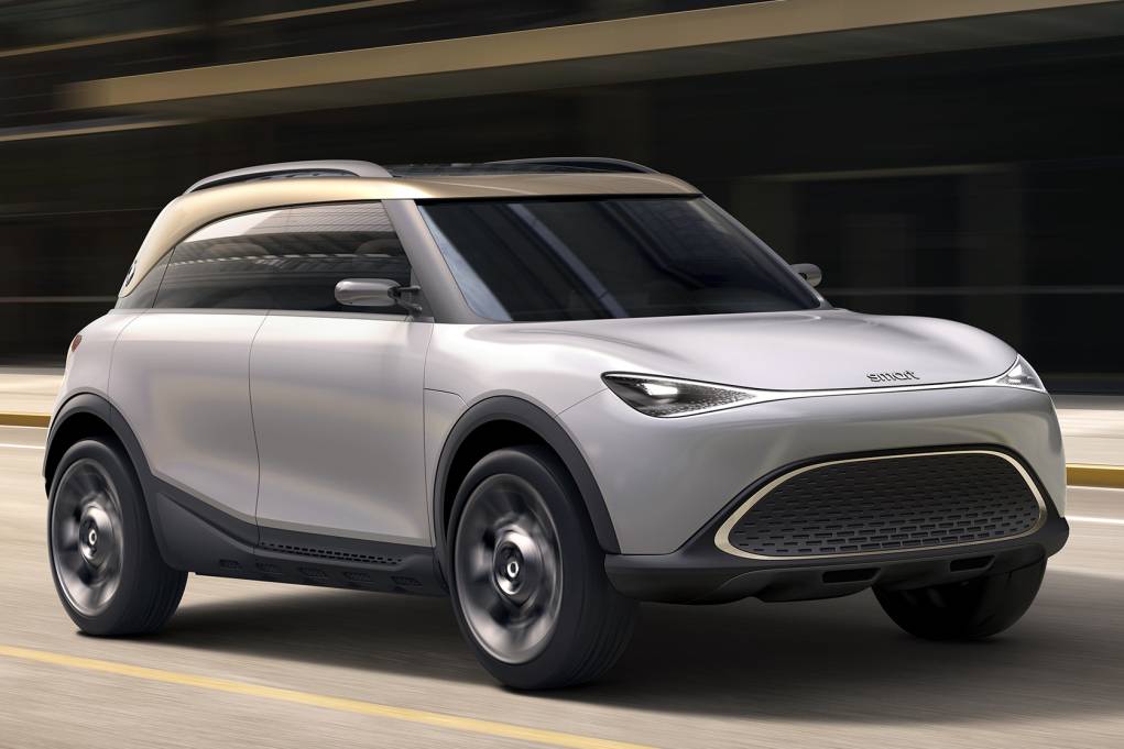 Smart ‘renasce’ com SUV rival para o Mini Countryman e projeto chinês