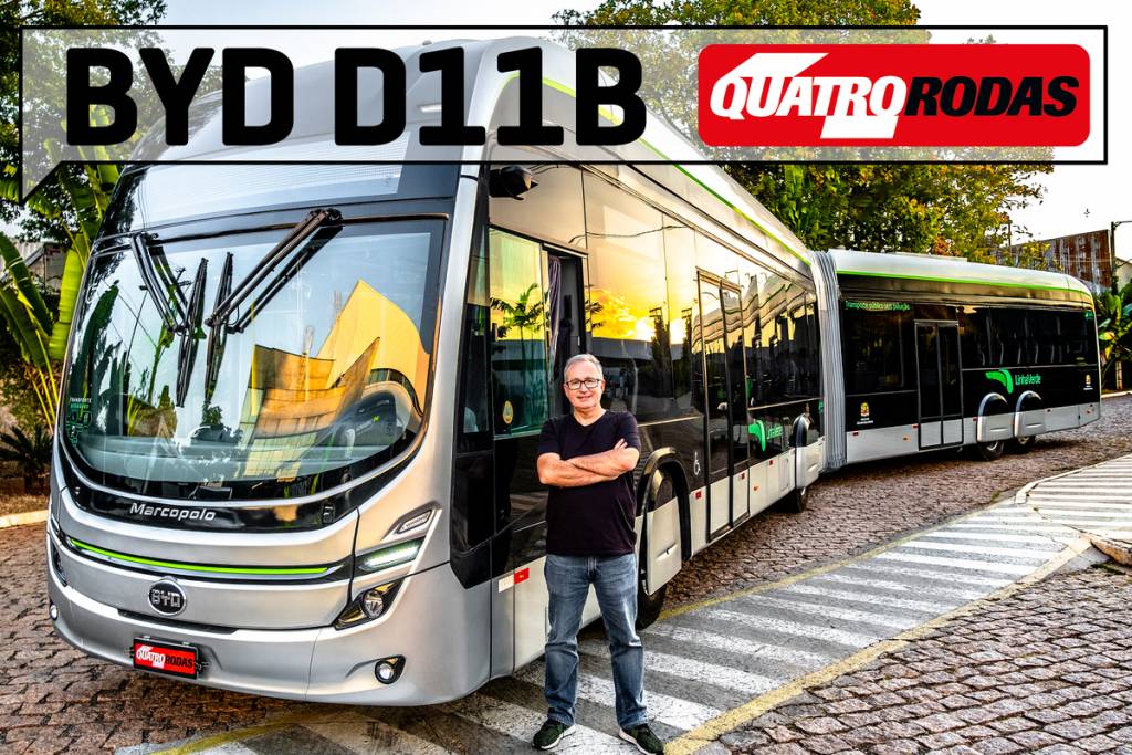 Vídeo: dirigimos o maior ônibus elétrico articulado do Brasil