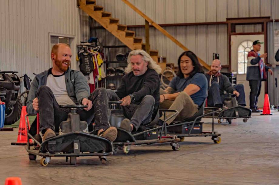 Os carrinhos elétricos completam a lista de itens para divertir os hóspedes Os carrinhos elétricos completam a lista de itens para divertir os hóspedes