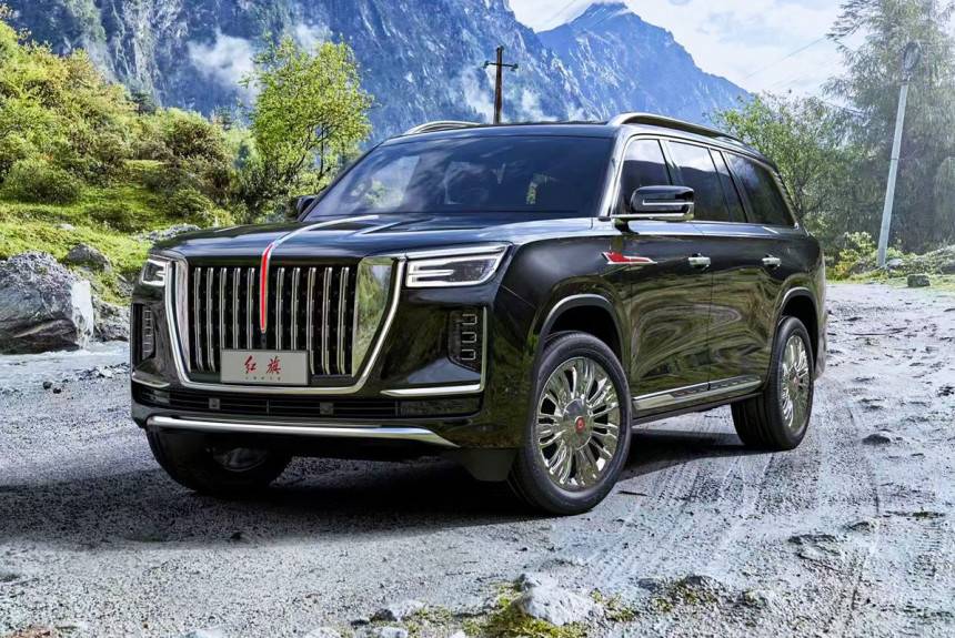 Com motor V8 turbo, Hongqi LS7 será o maior e mais luxuoso SUV da China